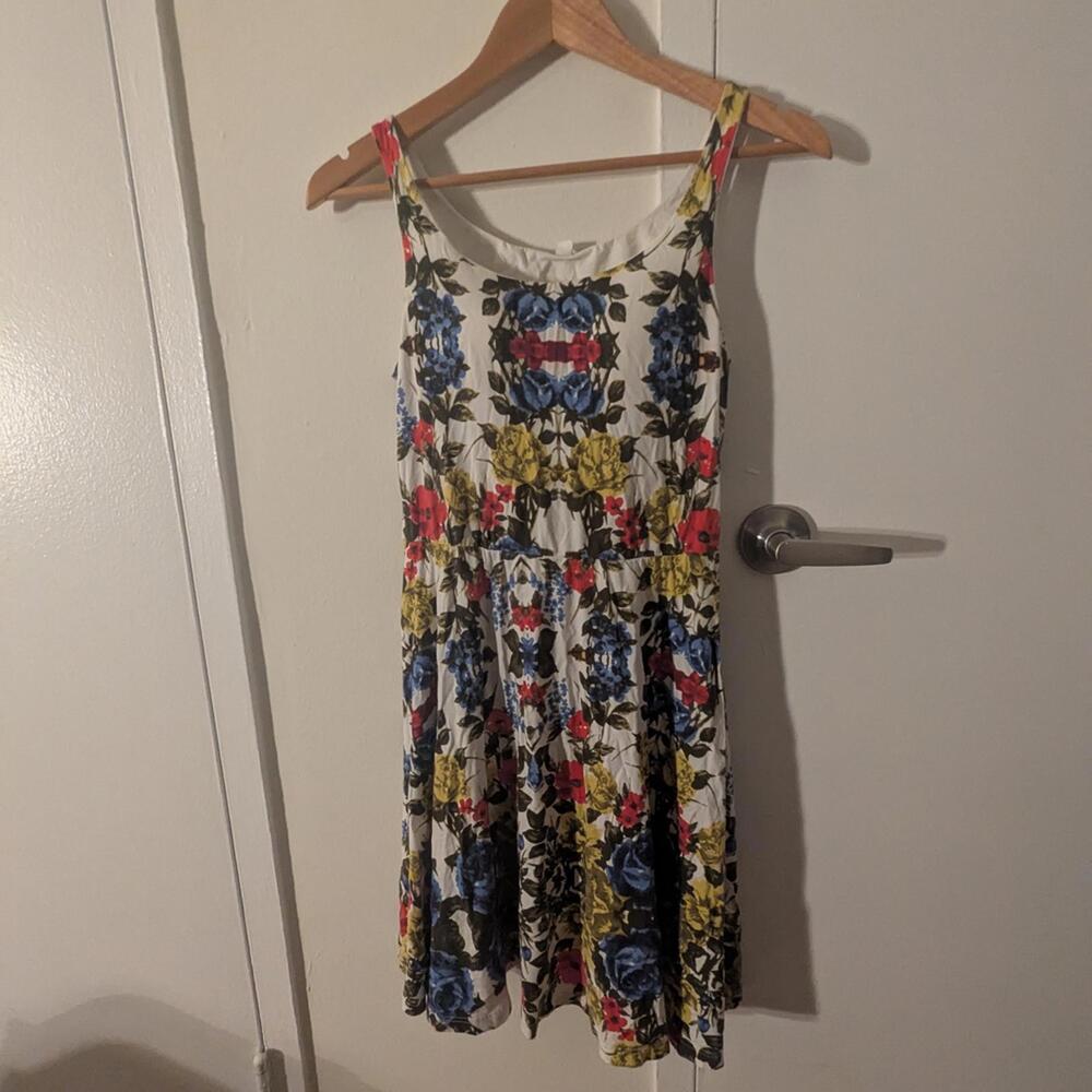 Uniqlo Floral Sleeveless Dress